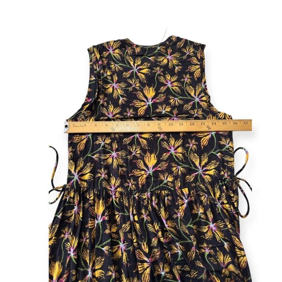 Ulla Johnson Clea Dress Maple Floral Jersey Midi S NWT $550 - Picture 13 of 16